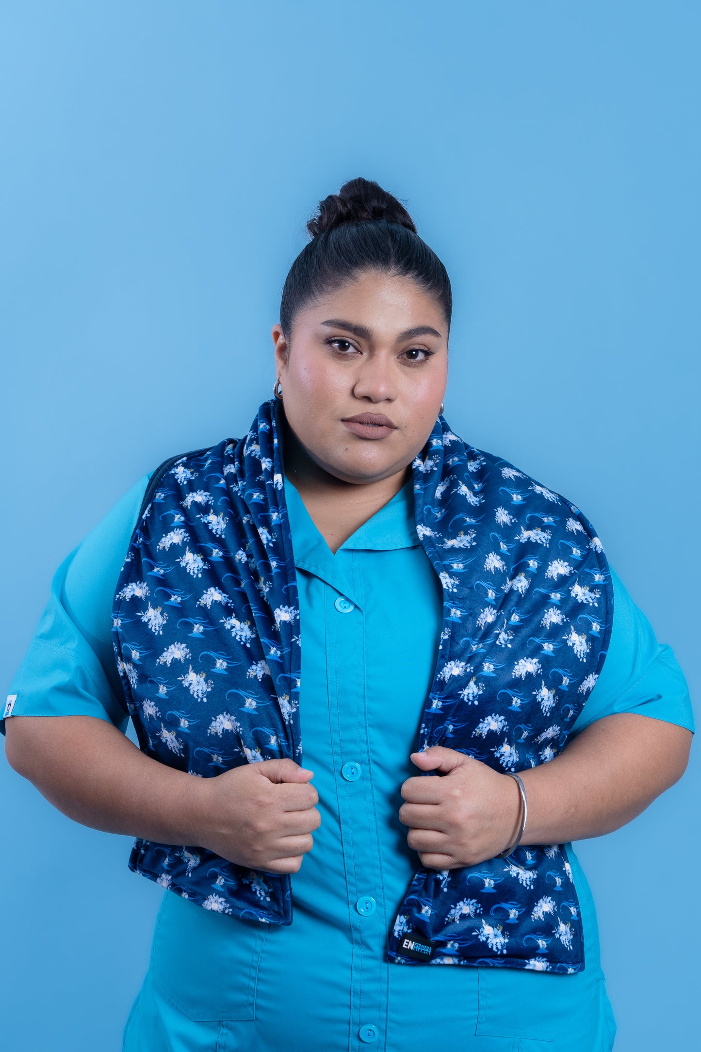 Chalina Lámparas Azul