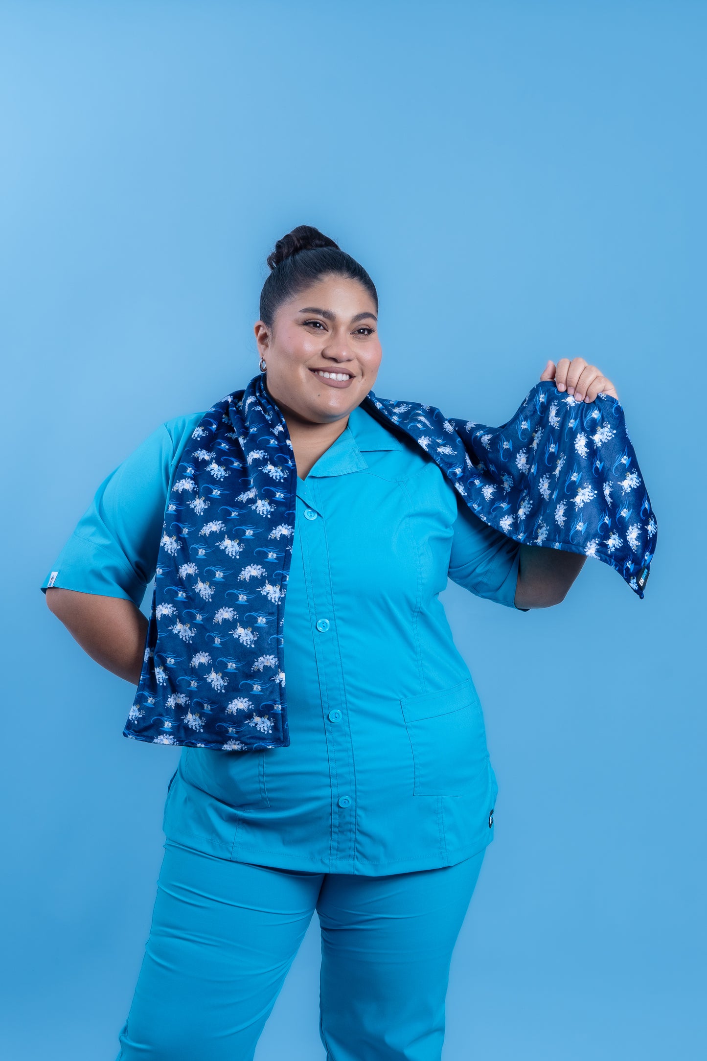 Chalina Lámparas Azul