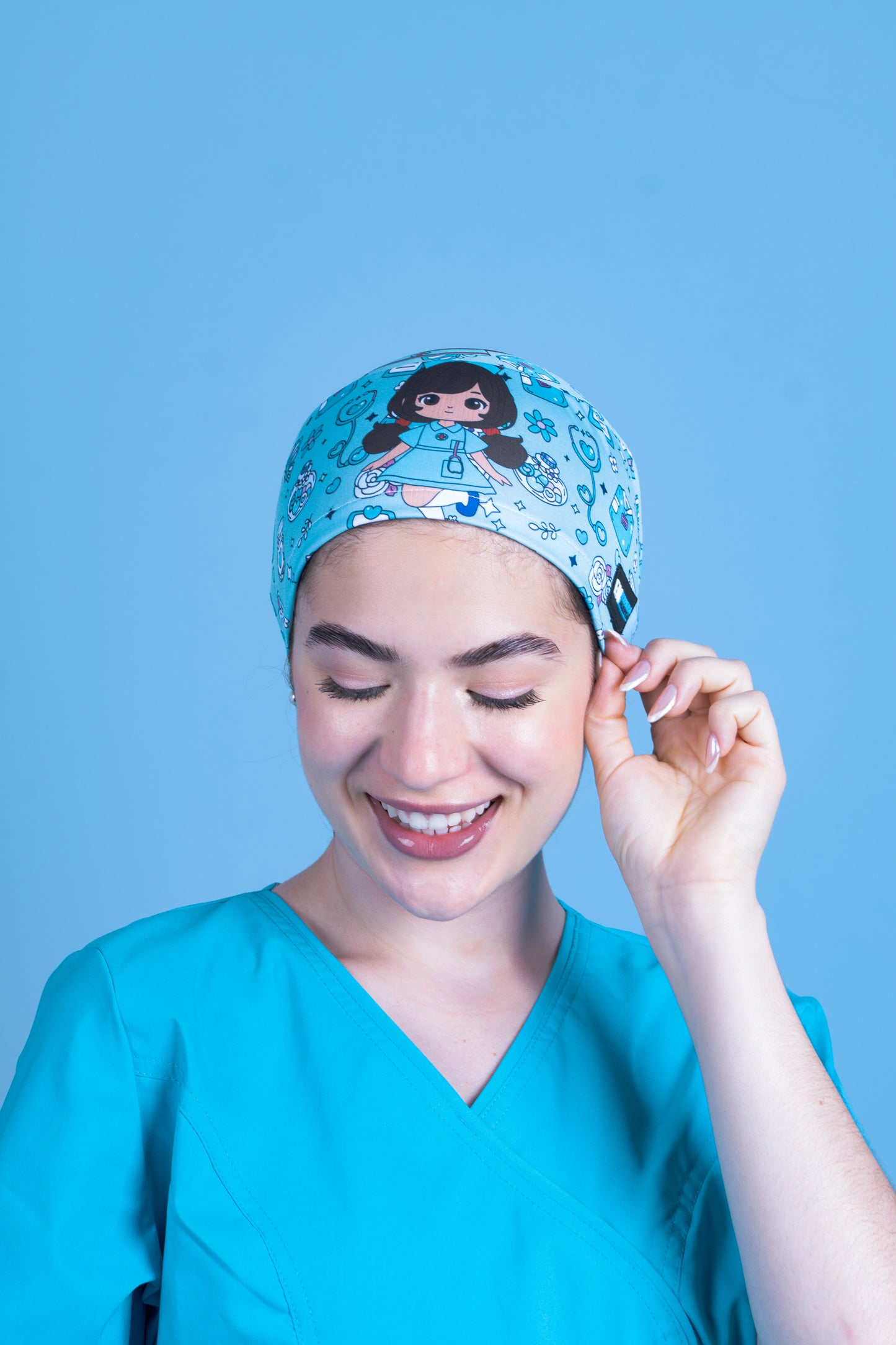Gorro Quirúrgico - Enfermera Celeste