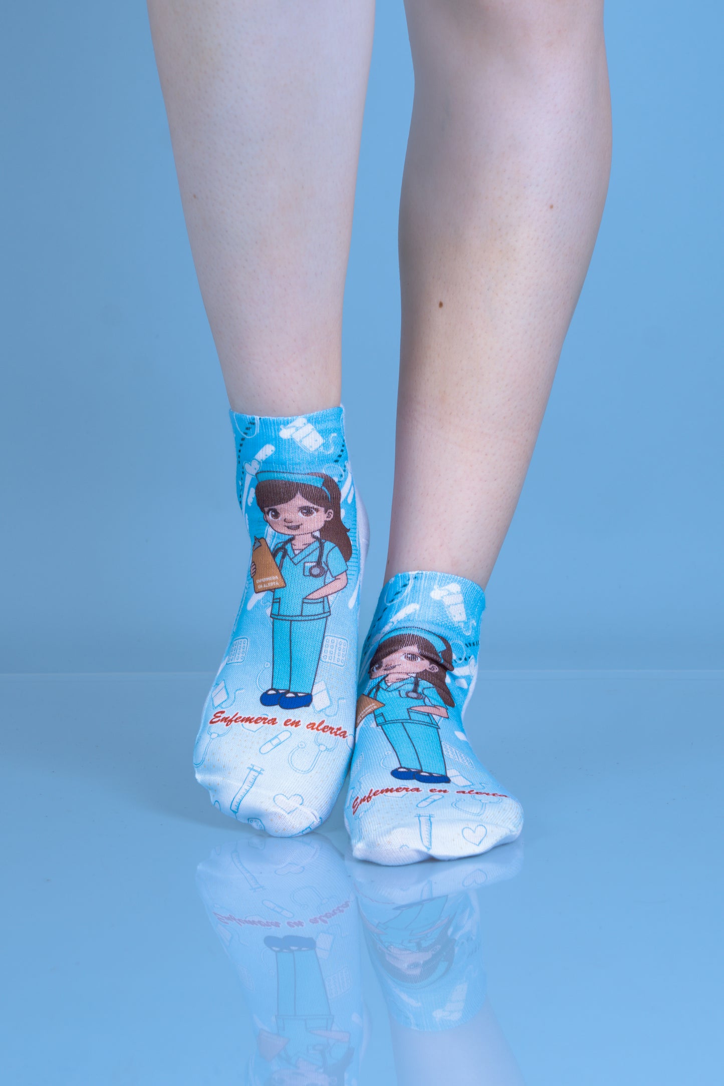 Medias Enfermera Turquesa