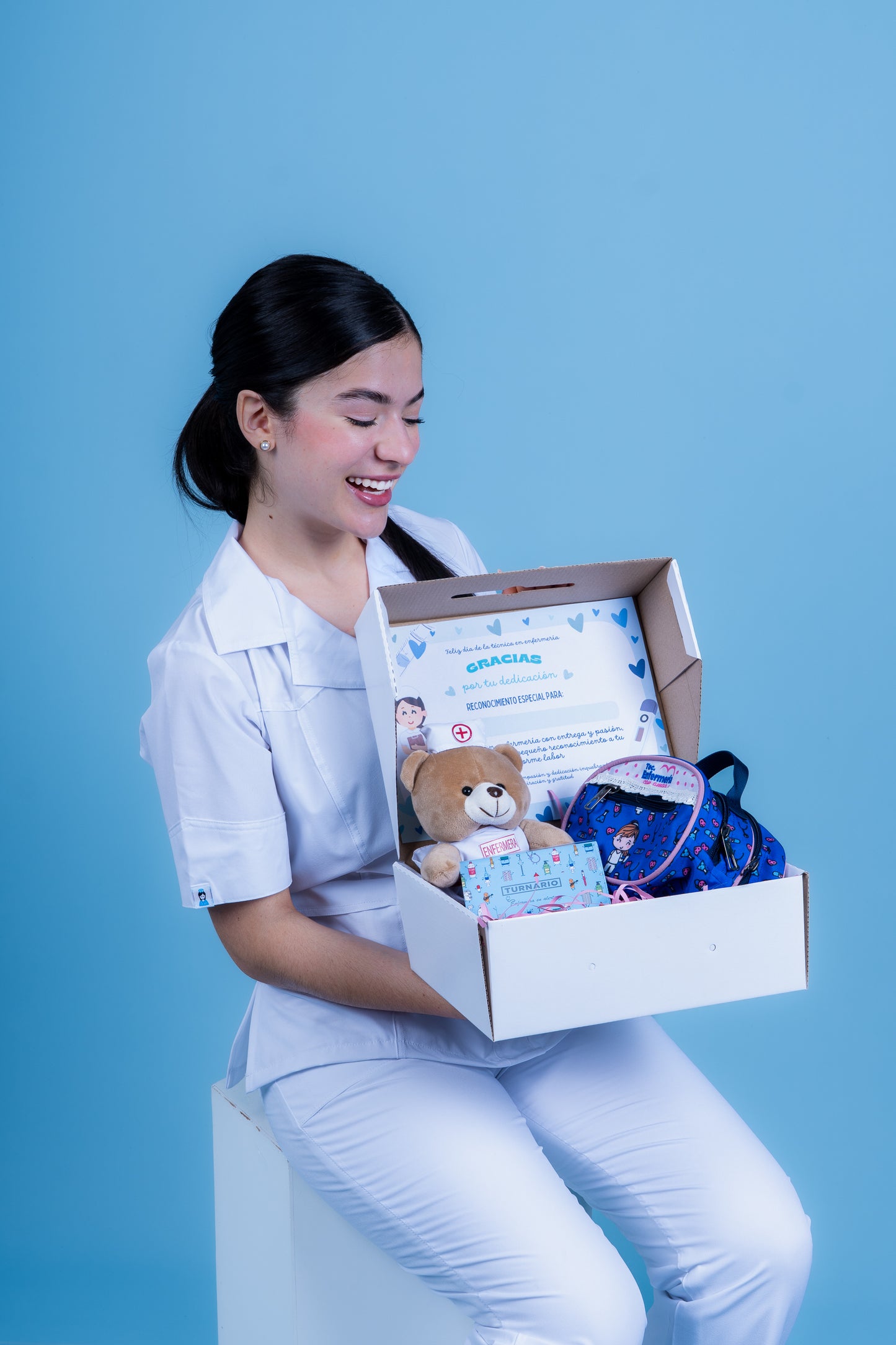 Pack "Técnica de Enfermería" Leidy Azul