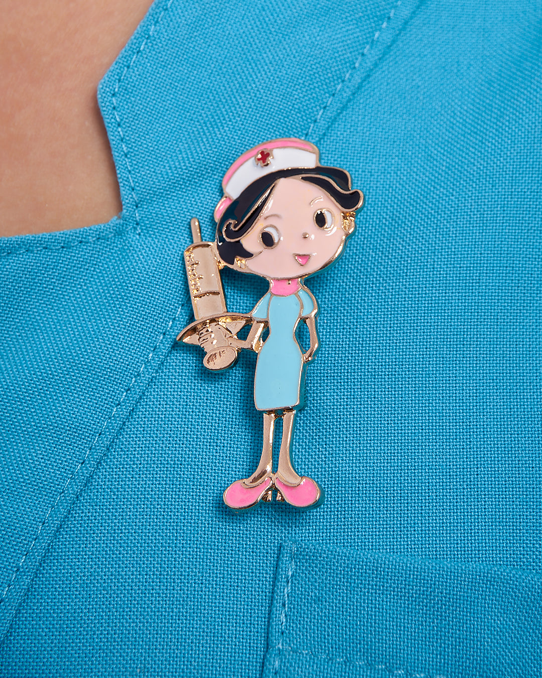 Pin Enfermerita rosa/celeste