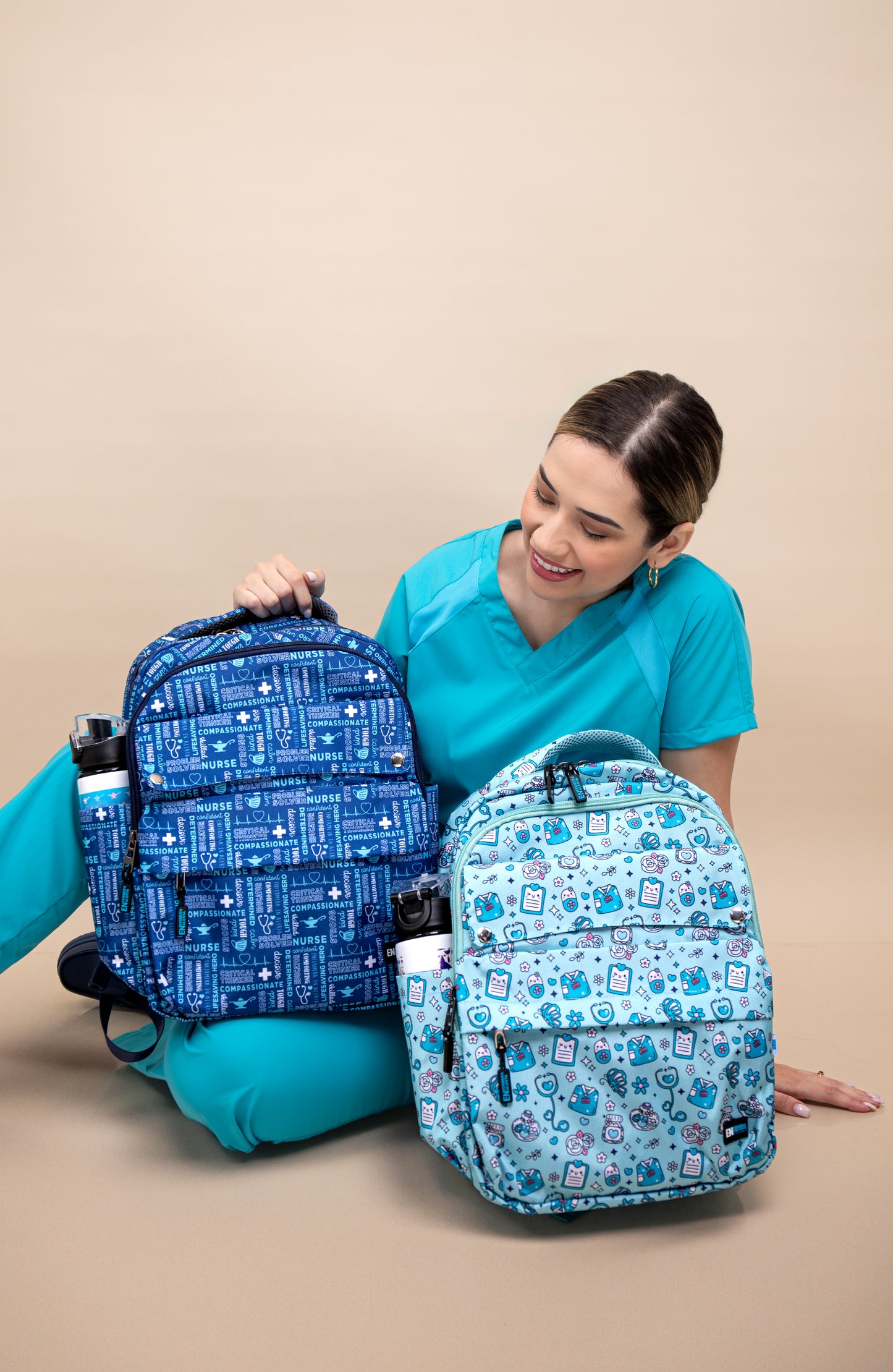 Mochila Nurse Turquesa