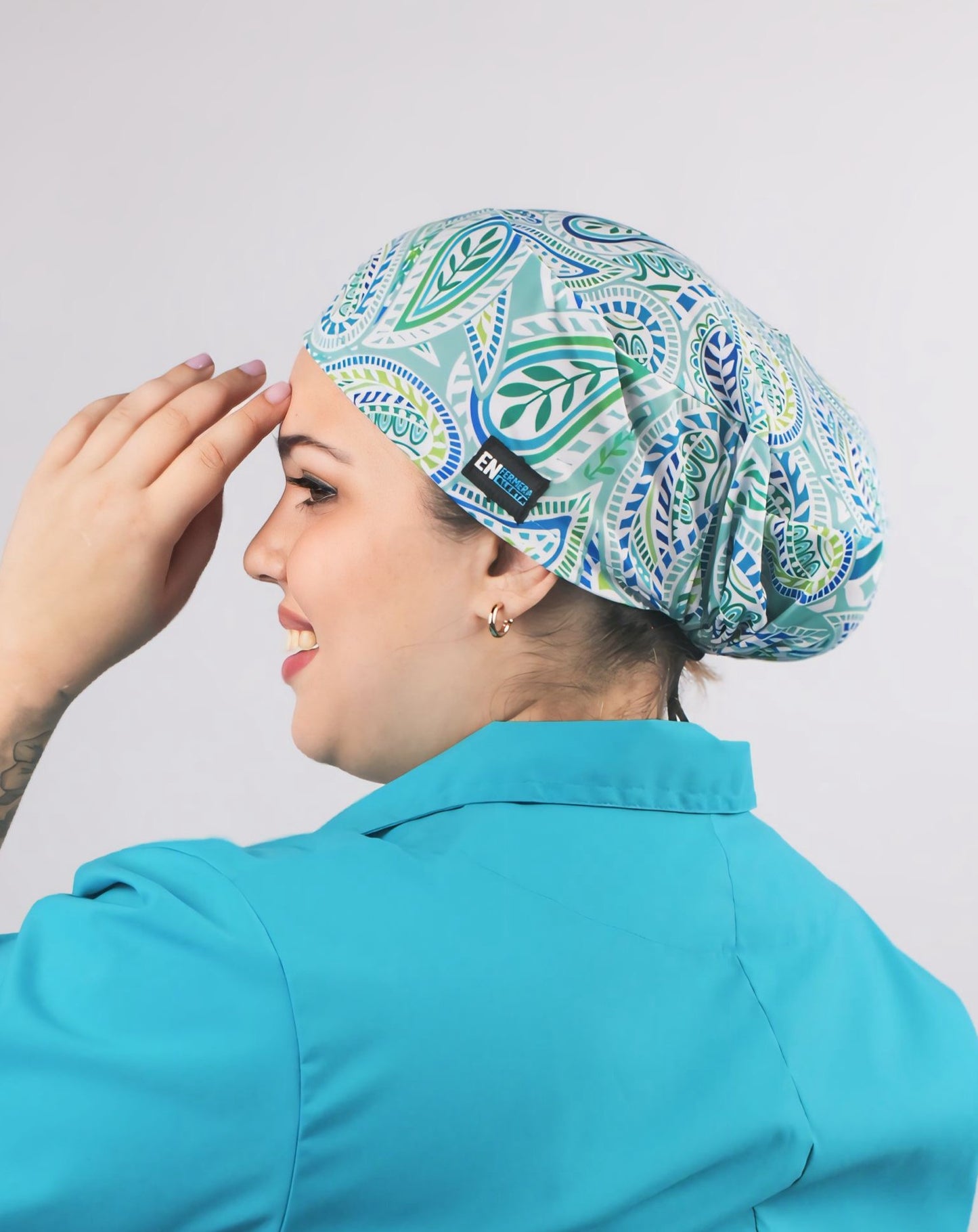 Gorro quirúrgico - Mandala Verde