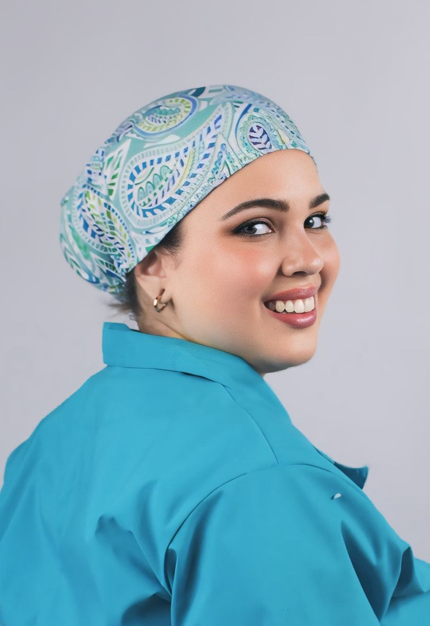 Gorro quirúrgico - Mandala Verde