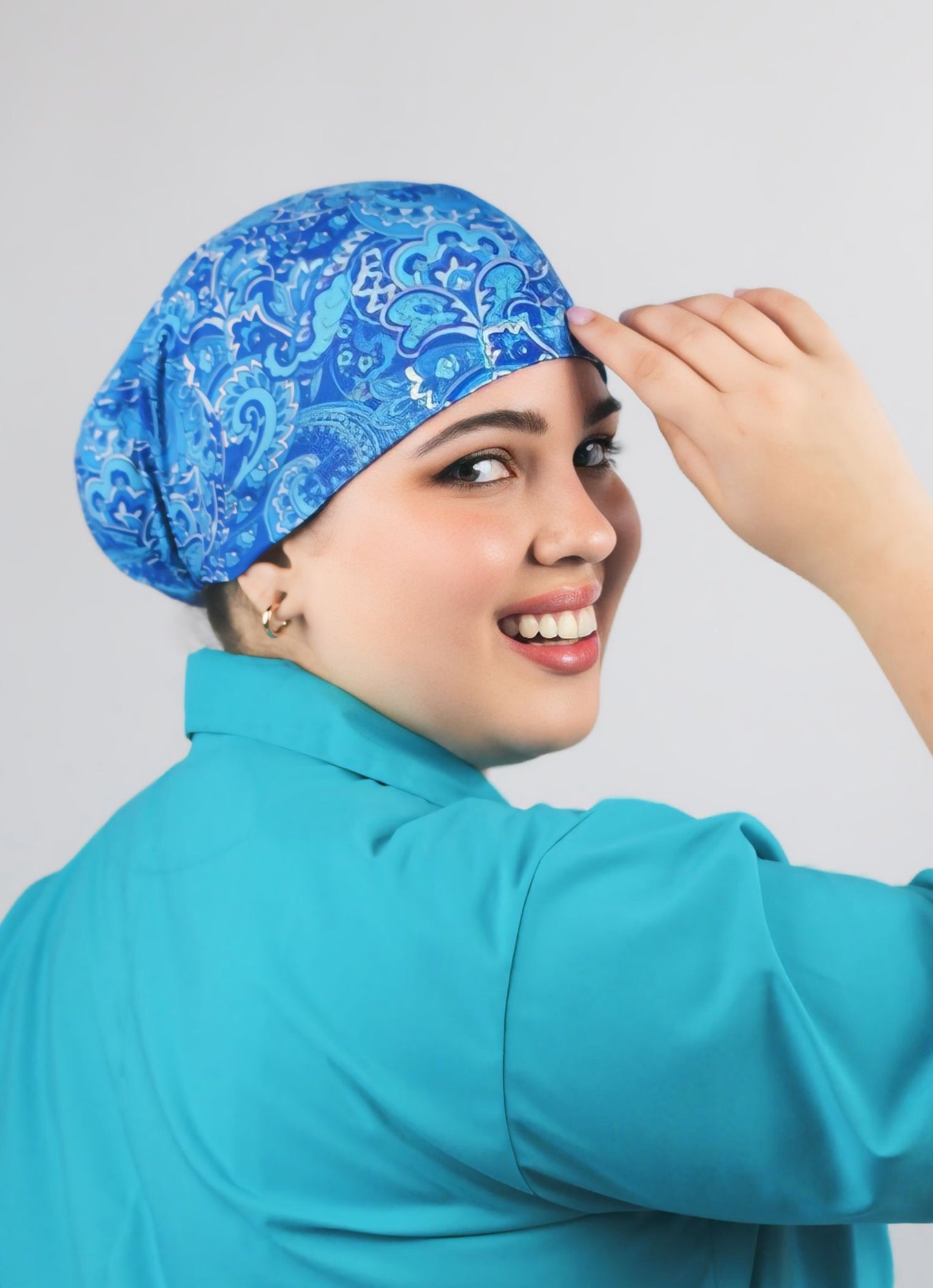 Gorro quirúrgico - Mandala Azul