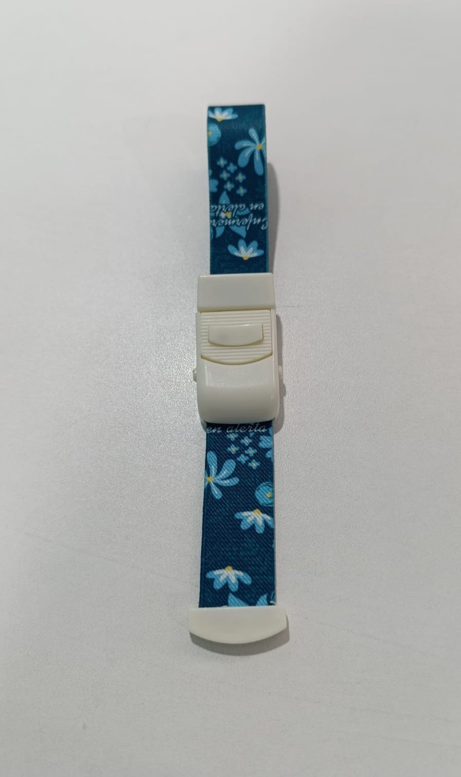 Ligadura Azul Flores