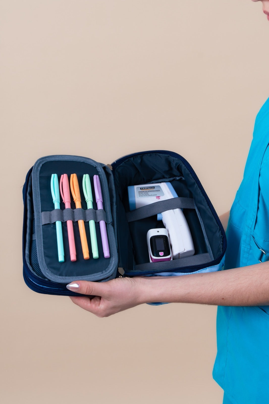 Cartuchera Accesorios Turquesa