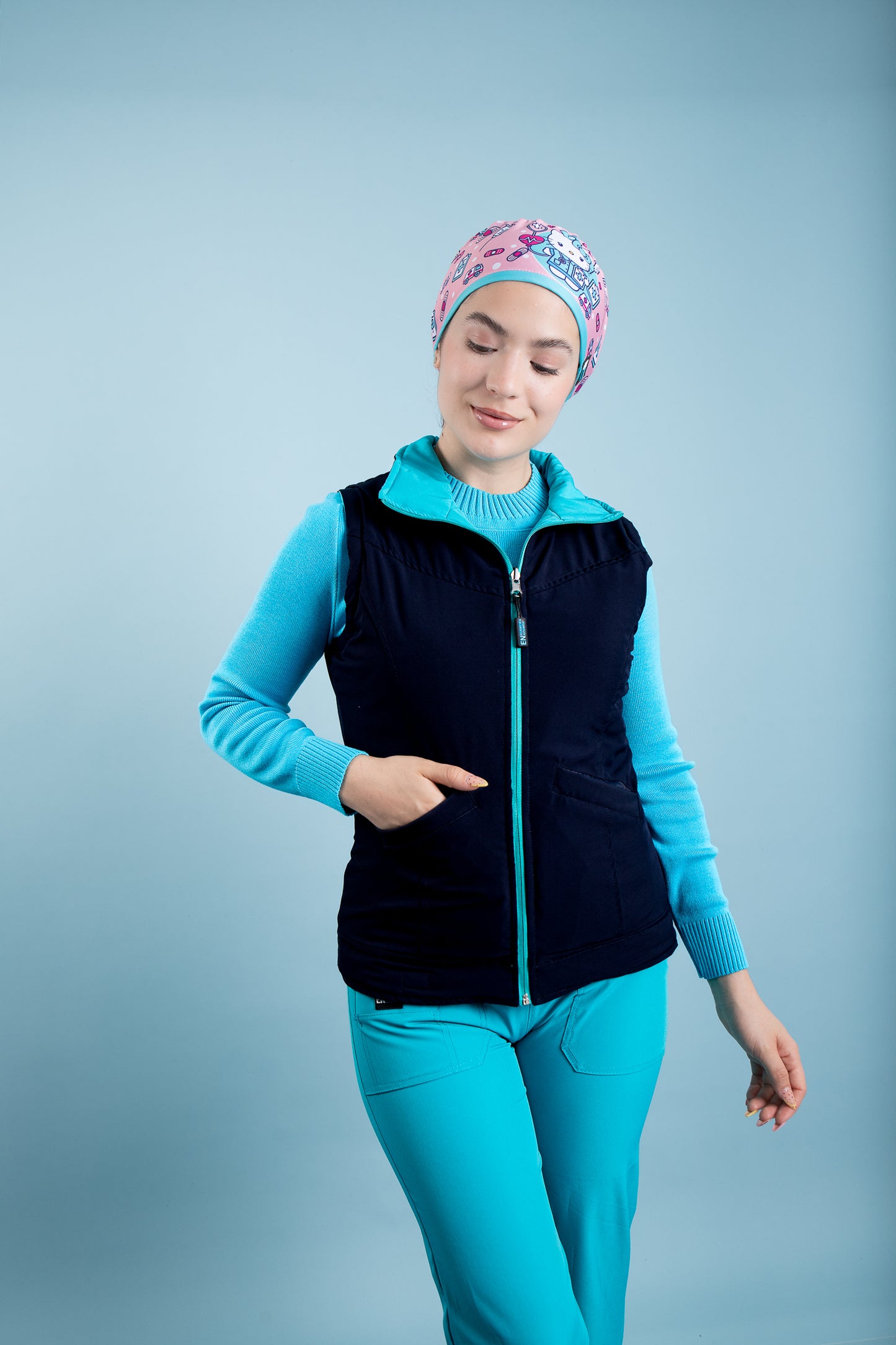 Chaleco reversible Rebeca