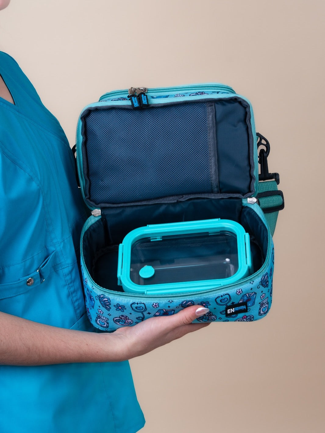 Lonchera Nurse Turquesa