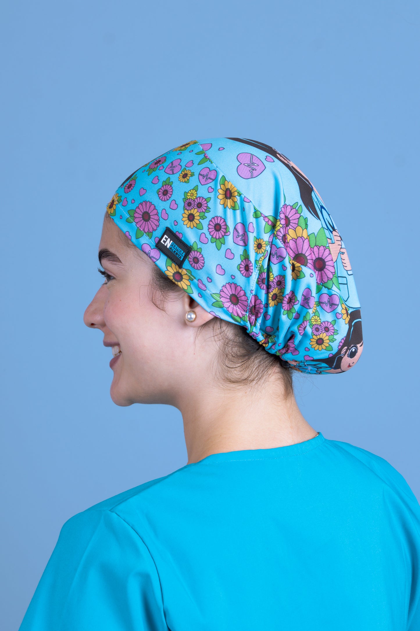 Gorro Quirúgico - Enfermera Girasoles