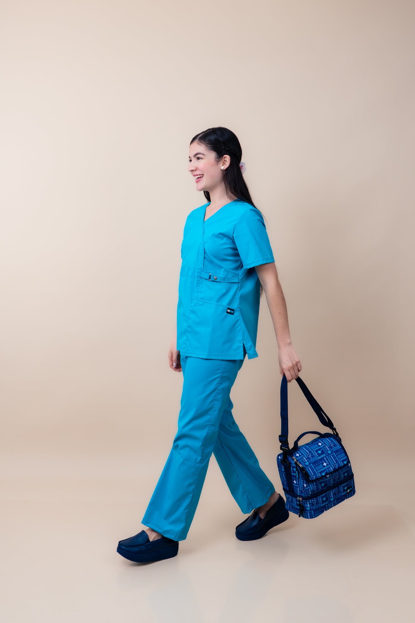 Lonchera Nurse Azul