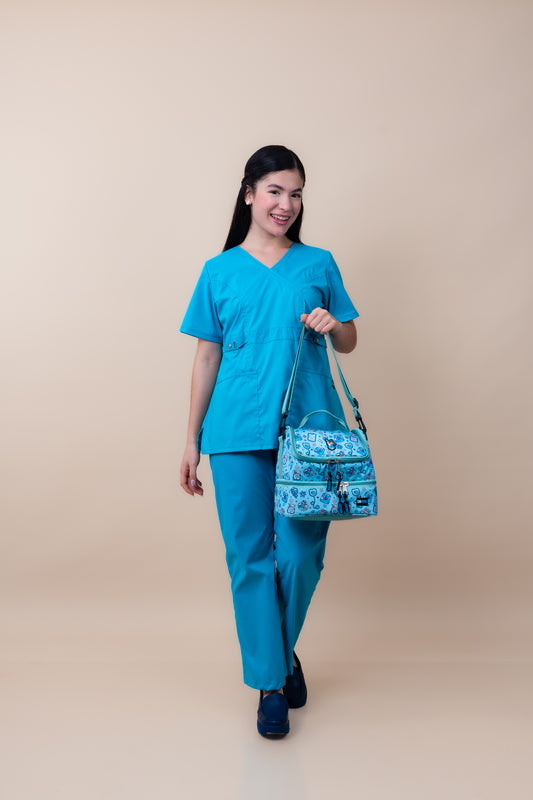 Lonchera Nurse Turquesa