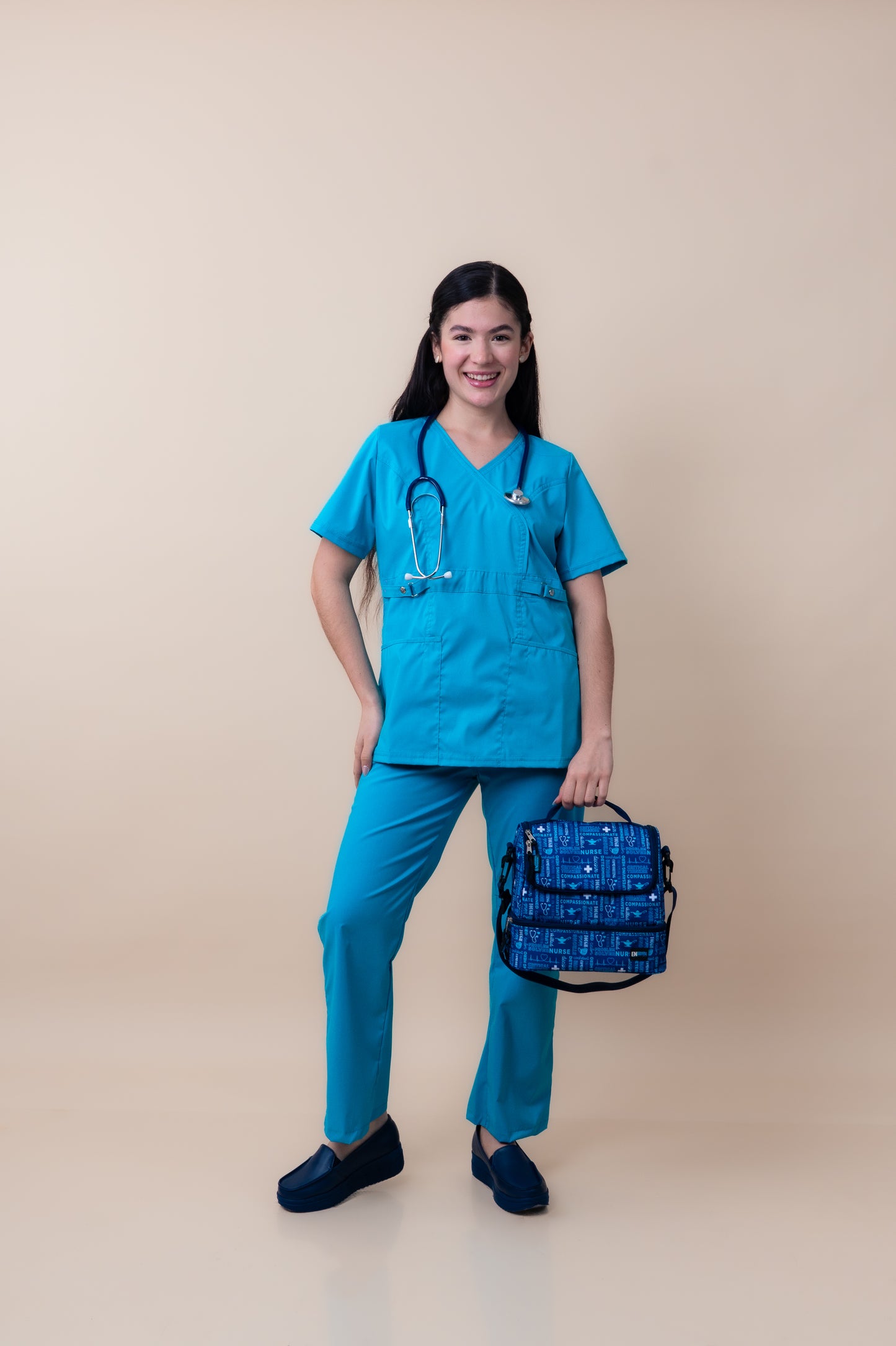 Lonchera Nurse Azul