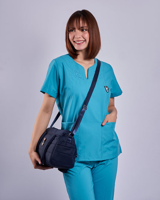 Morral Azul con Pin