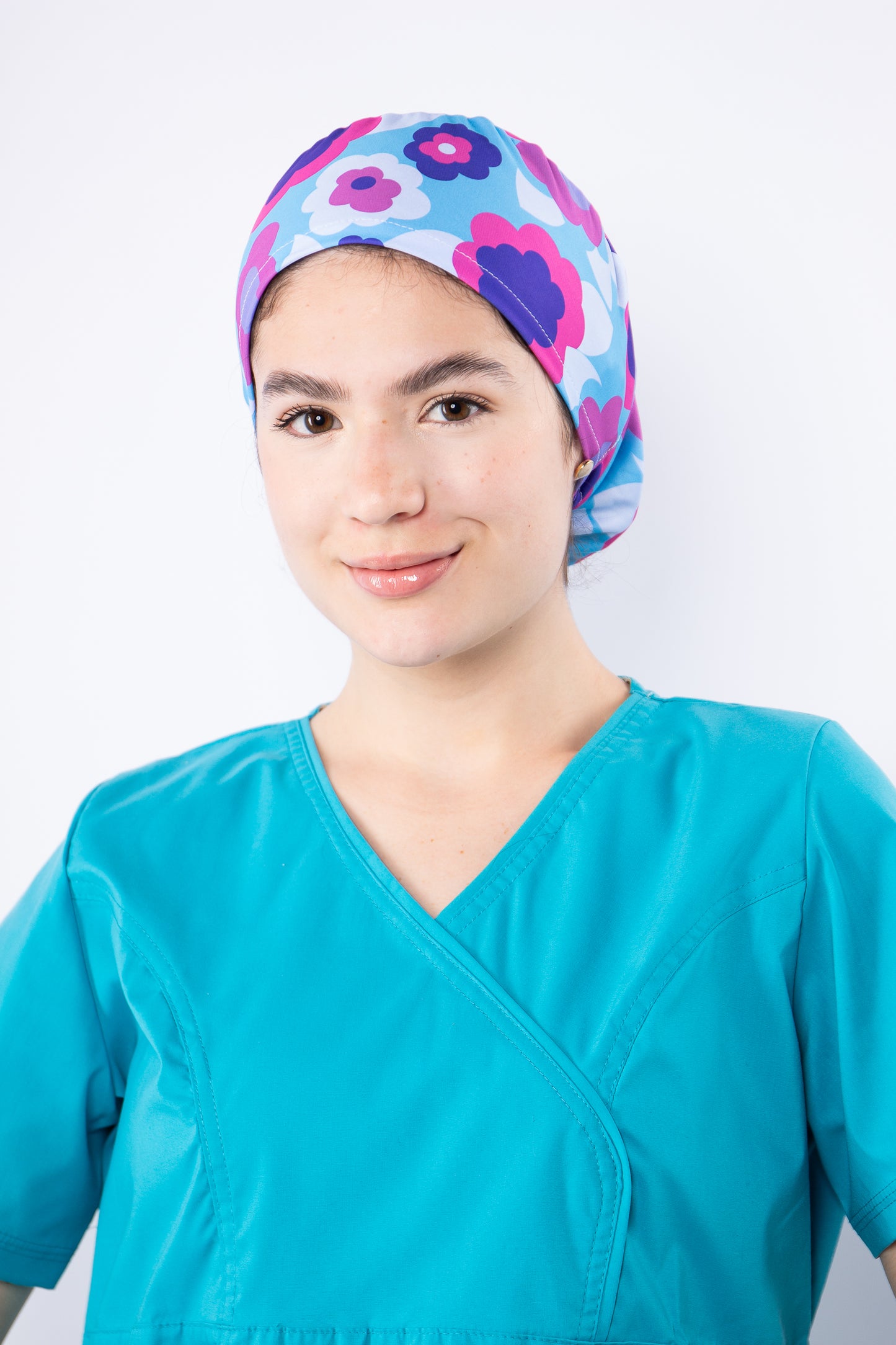 Gorro Quirúrgico - Flores