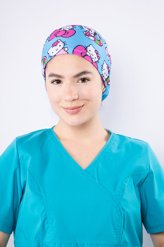 Gorro Quirúrgico - Hello Kitty