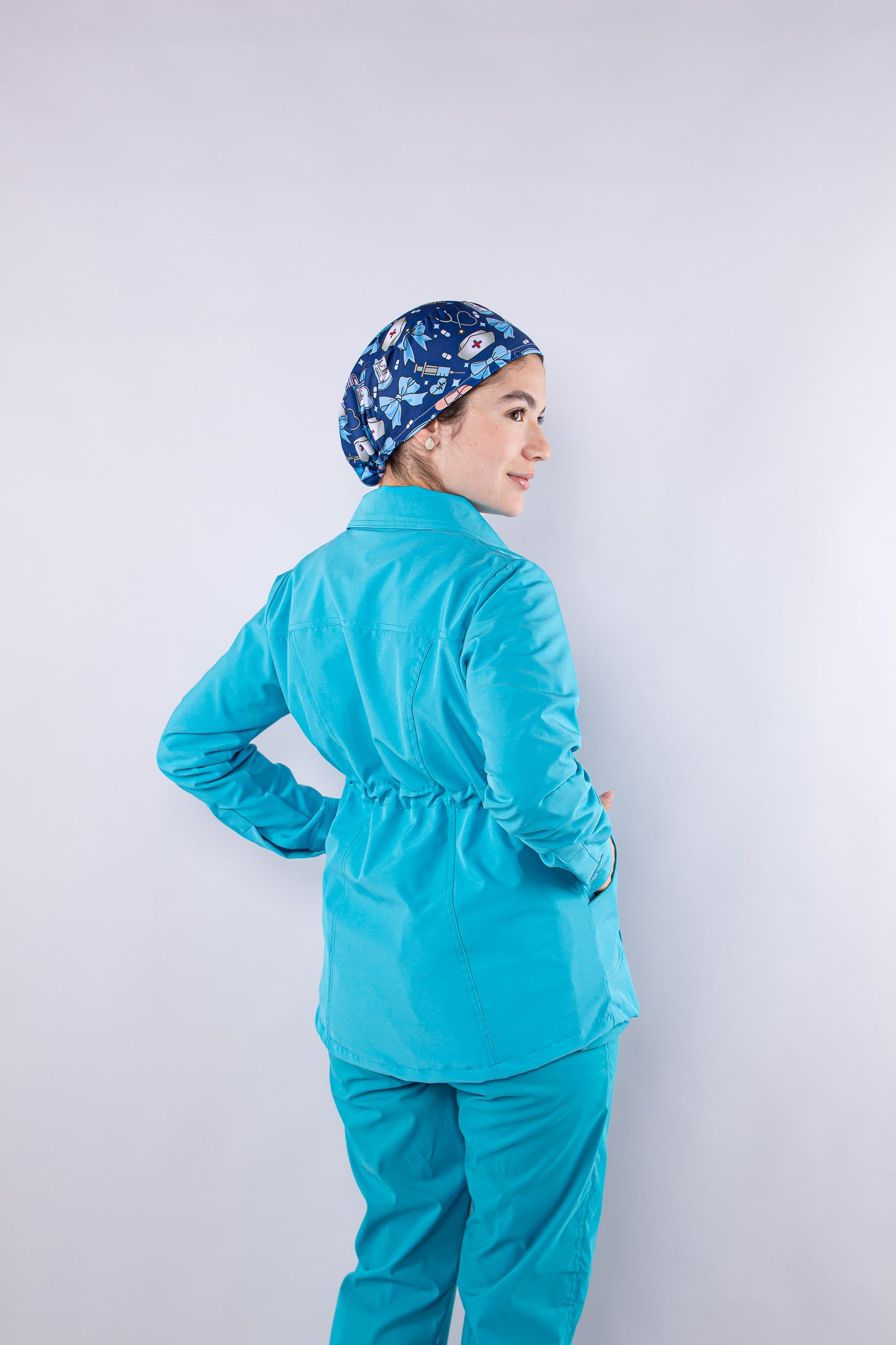 CASACA LUPE TURQUESA