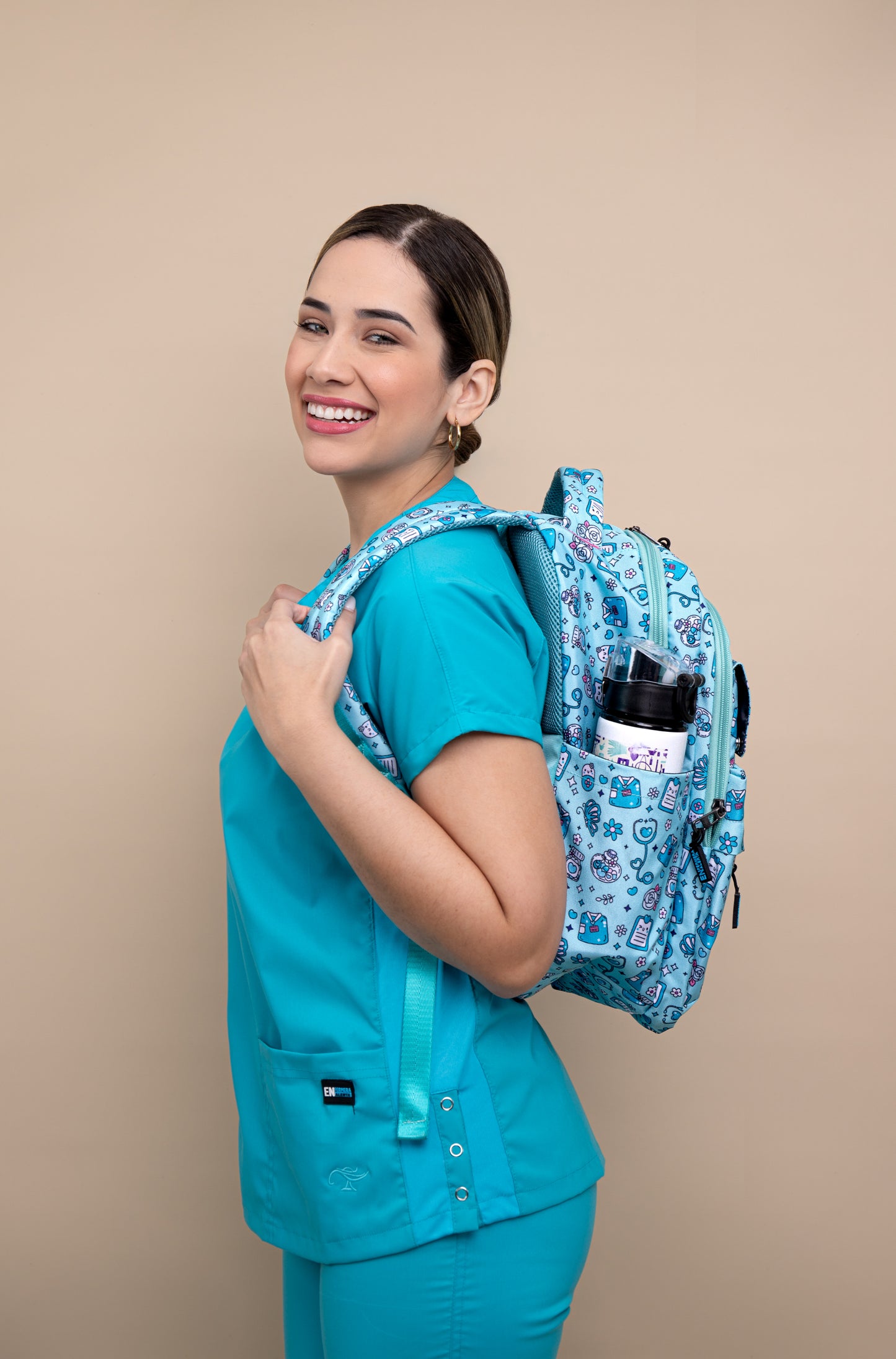Mochila Nurse Turquesa