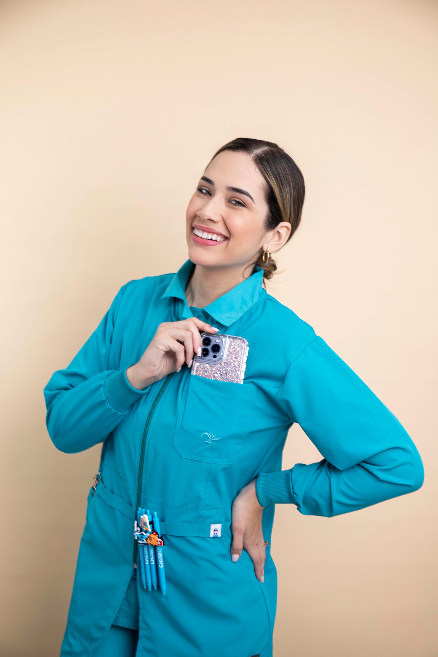 MANDIL CANDY MANGA LARGA