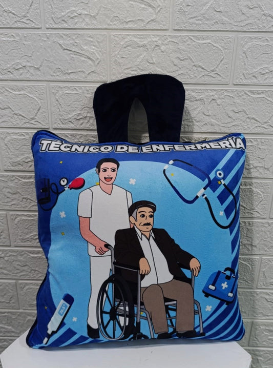 Manta cojín Técnico de enfermería