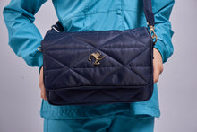 Cargar imagen en el visor de la galería, Morral Puffer Azul
