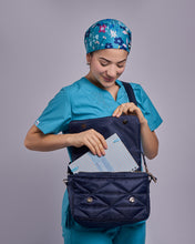 Cargar imagen en el visor de la galería, Morral Puffer Azul
