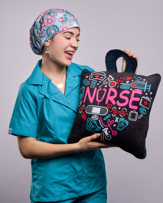 Manta Cojín Nurse corazón