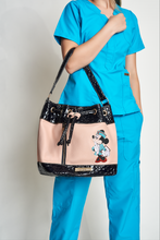 Cargar imagen en el visor de la galería, Cartera Bucket bag Minnie Azul
