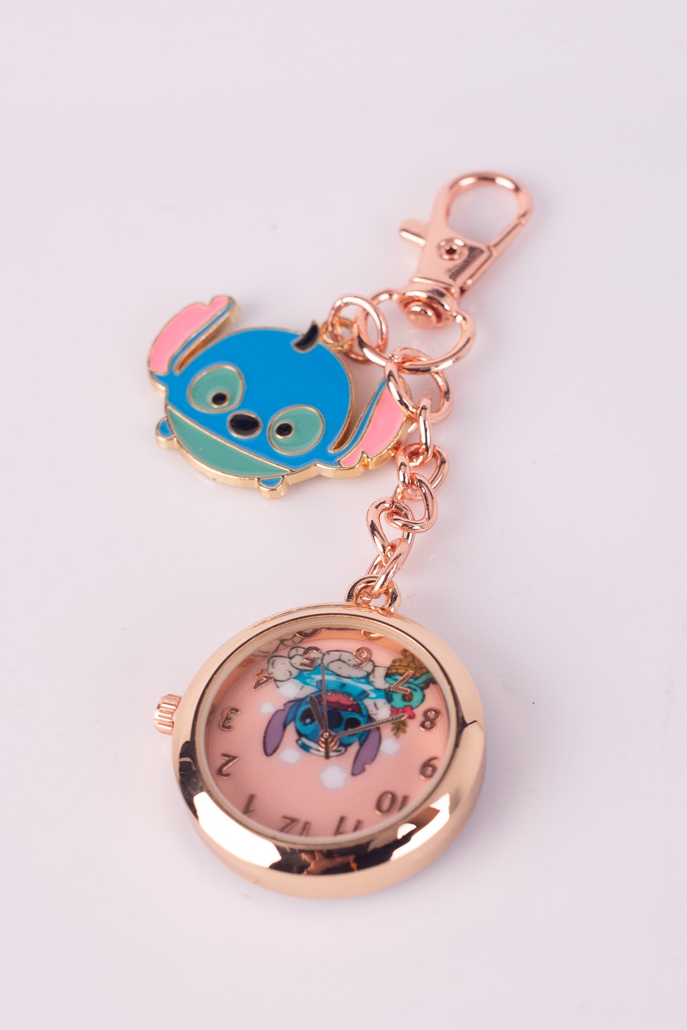 Reloj Prendedor stitch - modelo 1