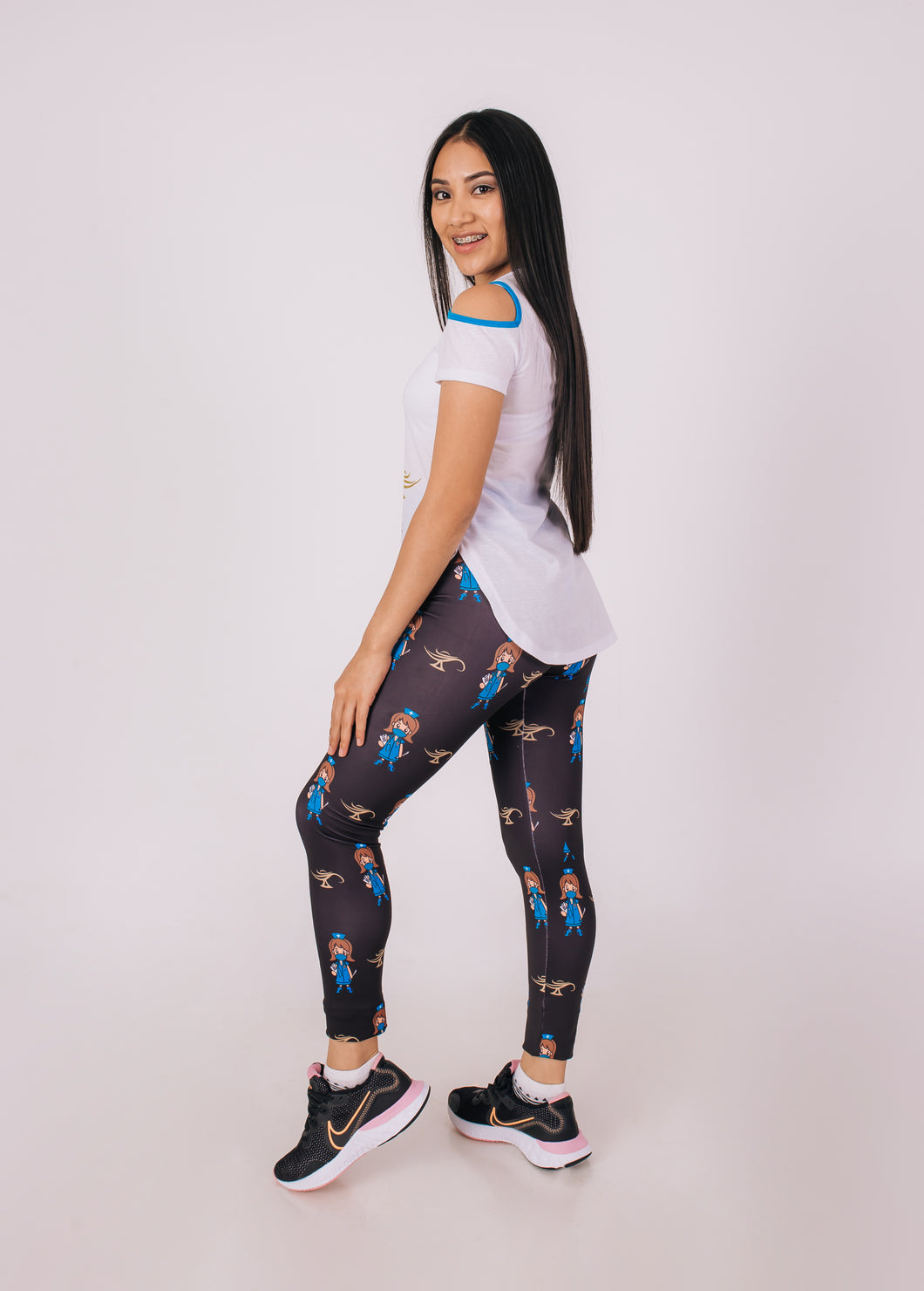 Leggins y Polo Modelo Lámpara